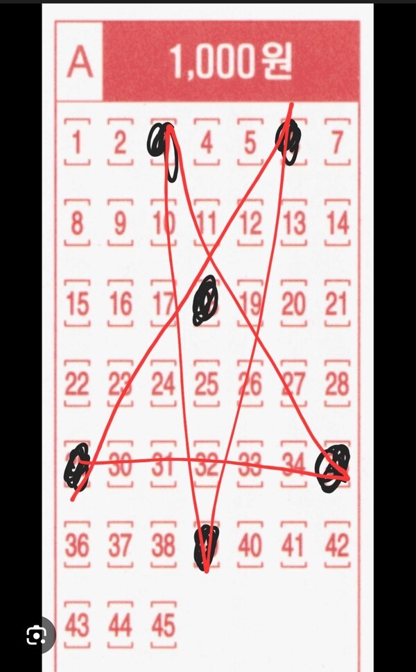 로또는 숫자가 아니라 그림?… OMR에 뜬 ‘별’